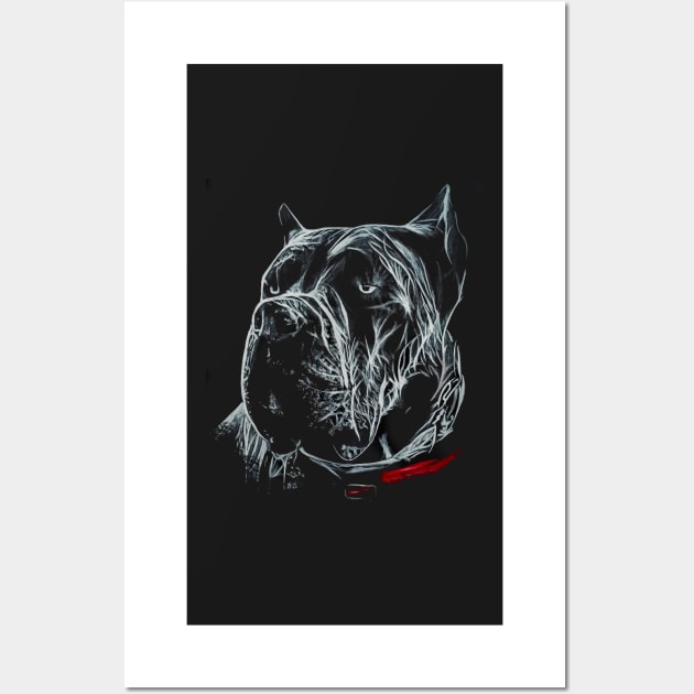 Cane Corso Painting Wall Art by SKornackiArt